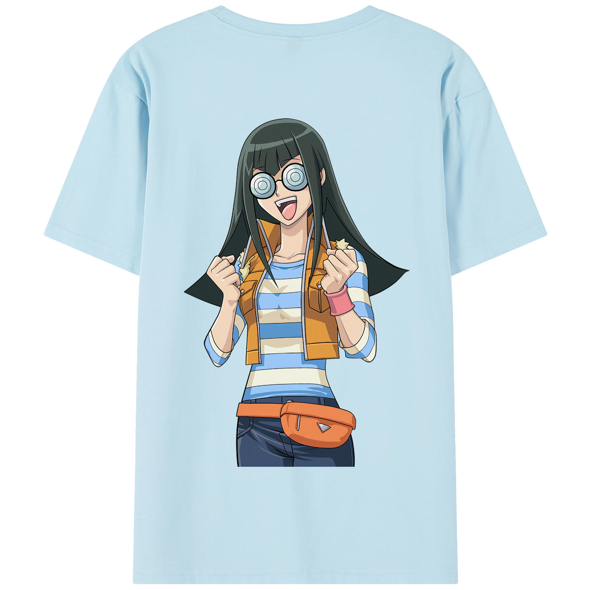 （画像用） 遊☆戯☆王 Yu-Gi-Oh! 綿100％半袖Tシャツ（背面プリント）